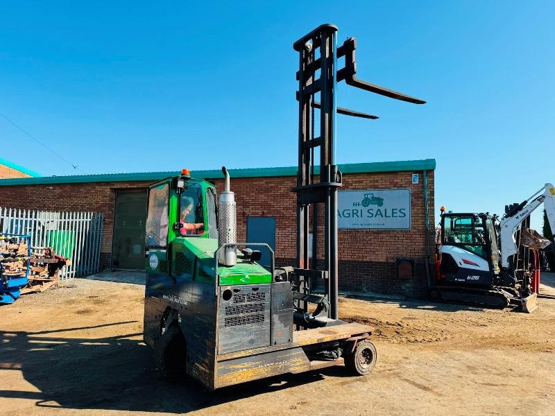 COMBILIFT C4000 DIESEL FORKLIFT*C/W FORK POSITIONER*YEAR 2016*VIDEO*