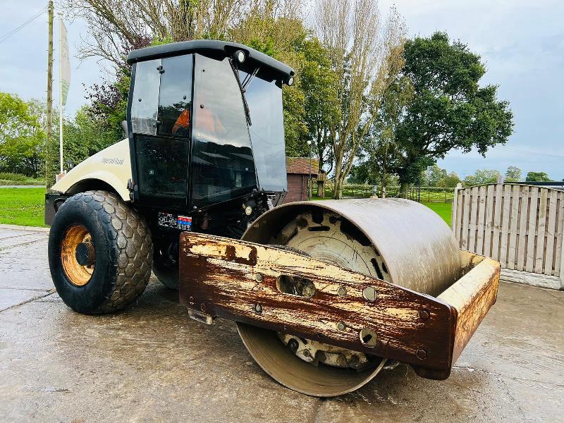 INGERSOL RAND SD-122DX TF ROLLER *4880 HOURS* C/W FULLY GLAZED CABIN *VIDEO*