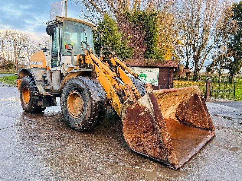 LIEBHERR L538 4WD LOADING SHOVEL C/W BUCKET *VIDEO*