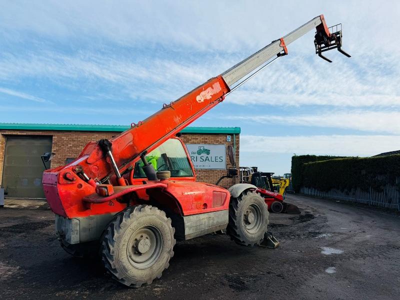 MANITOU MT1235 TELEHANDLER*C/W PALLET TINES*VIDEO*