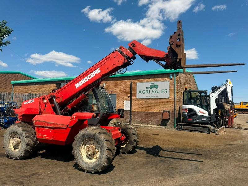 MANITOU MT928-4 TELEHANDLER*C/W PALLET TINES*VIDEO*