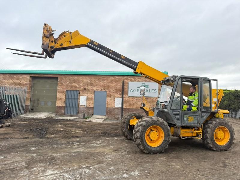 JCB 527-67 TELEHANDLER*C/W PALLET TINES*VIDEO*