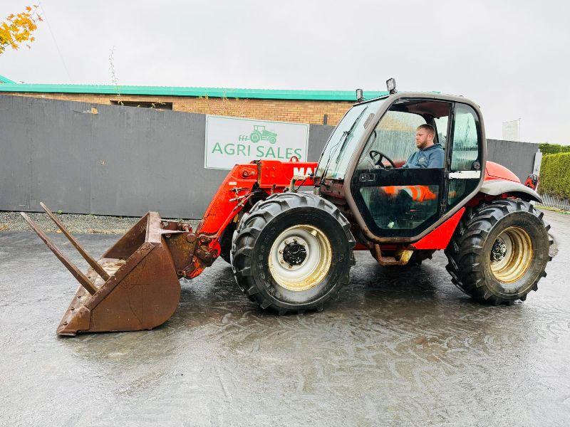 MANITOU MLT 526T TELEHANDLER*C/W BUCKET AND TINES*VIDEO*
