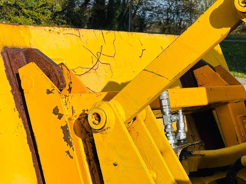VOLVO BM 4WD LOADING SHOVEL C/W JCB Q FIT HEAD STOCK *VIDEO*