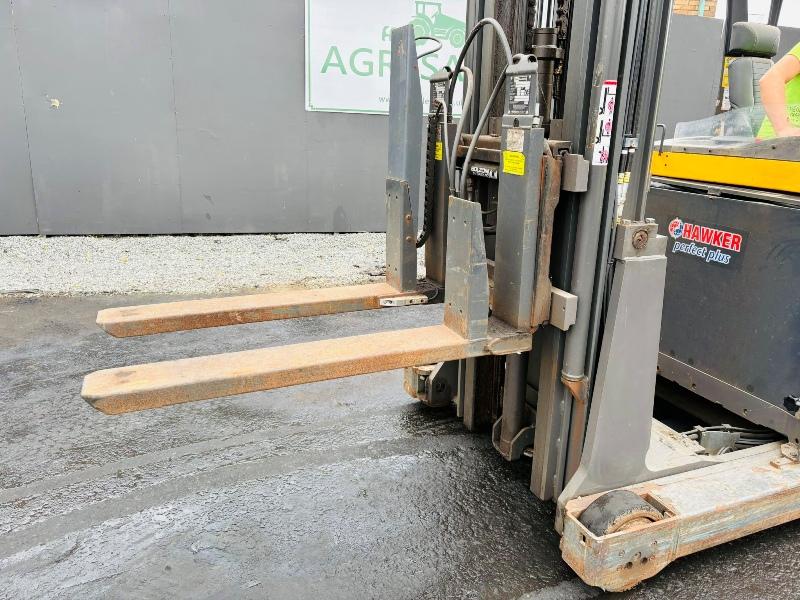 ATLET TERGO COUNTER BALANCE FORKLIFT*C/W FORK POSITIONER*YEAR 2014*VIDEO*
