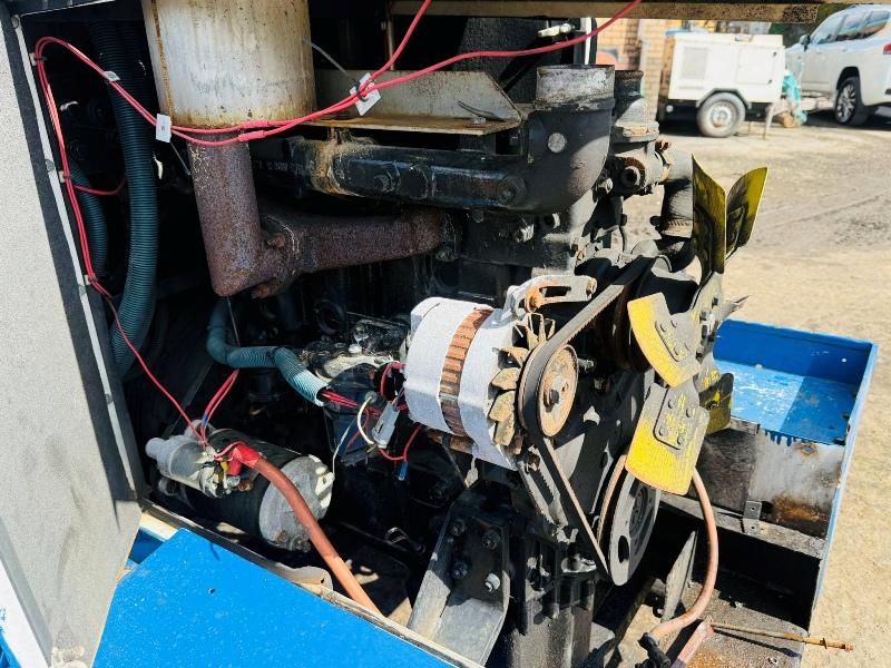 TOWABLE AIRCRAFT GROUND POWER UNIT*C/W 4 CYLINDER PERKINS ENGINE*VIDEO*