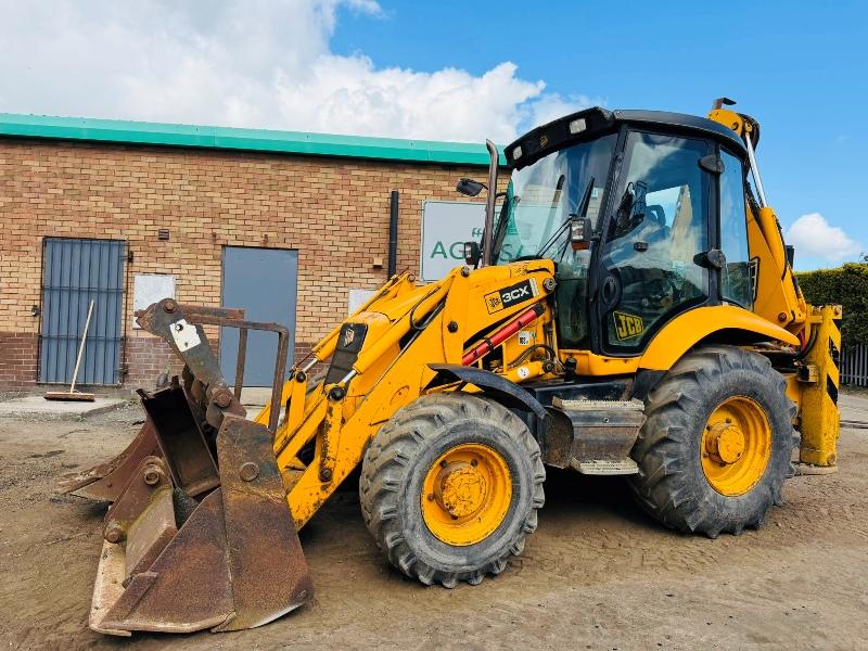 JCB 3CX PROJECT 21 4WD BACKHOE DIGGER* C/W 4 IN ONE BUCKET*VIDEO*