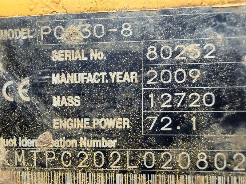 KOMATSU PC130 TRACKED EXCAVATOR*C/W QUICK HITCH*YEAR 2009*VIDEO*