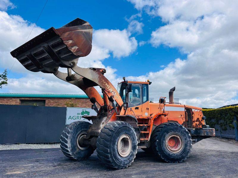 DOOSAN DL400 LOADING SHOVEL*DIESEL ISSUES*STARTS,RUNS,DRIVES*VIDEO*