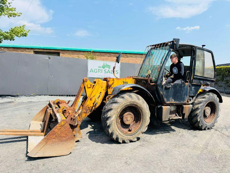 JCB 530-70 TELEHANDLER*C/W BUCKET & TINES*VIDEO*