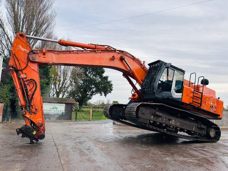 HITACHI ZAXIS ZX470LCH-3 TRACKED EXCAVATOR *YEAR 2008* C/W ISUZU ENGINE *VIDEO*
