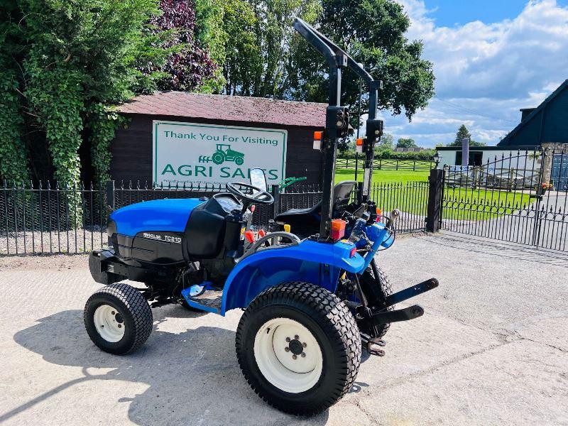 NEW HOLLAND TC21 COMPACT TRACTOR *ROAD REGISTERED* C/W FRONT WEIGHTS*VIDEO*