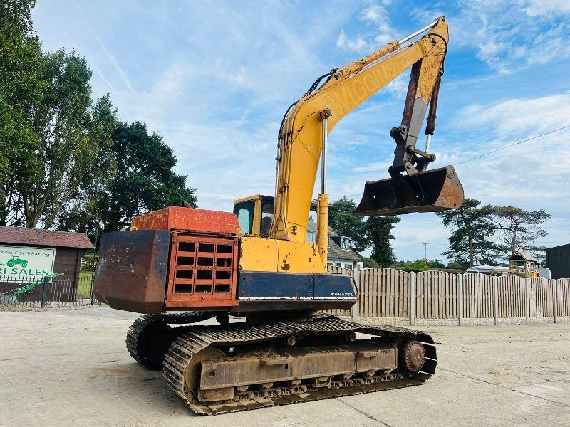 KOMATSU PC210-3 TRACKED EXCAVATOR C/W BUCKET 
