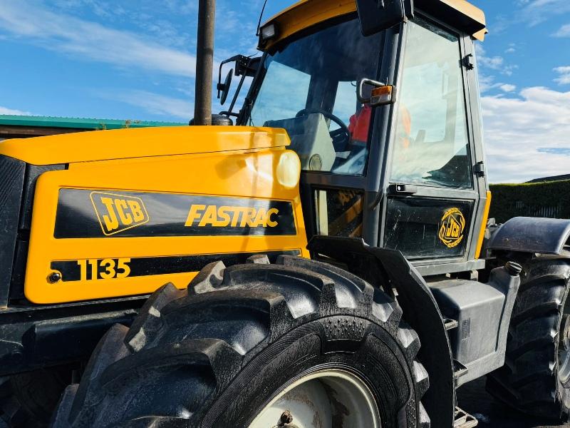 JCB HVM1135 FASTRAC TRACTOR*C/W REAR LINKAGE & PTO*VIDEO*