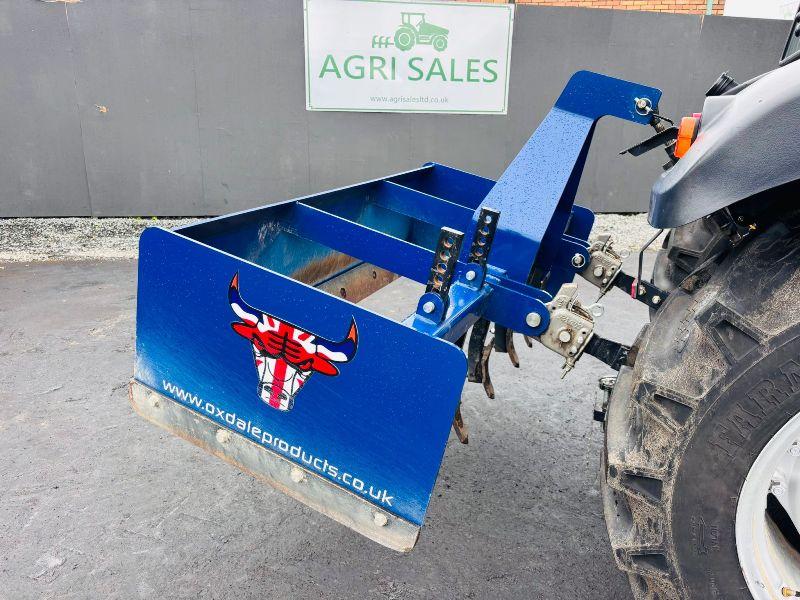 OXDALE BOX GRADER*TO SUIT TRACTOR*VIDEO*