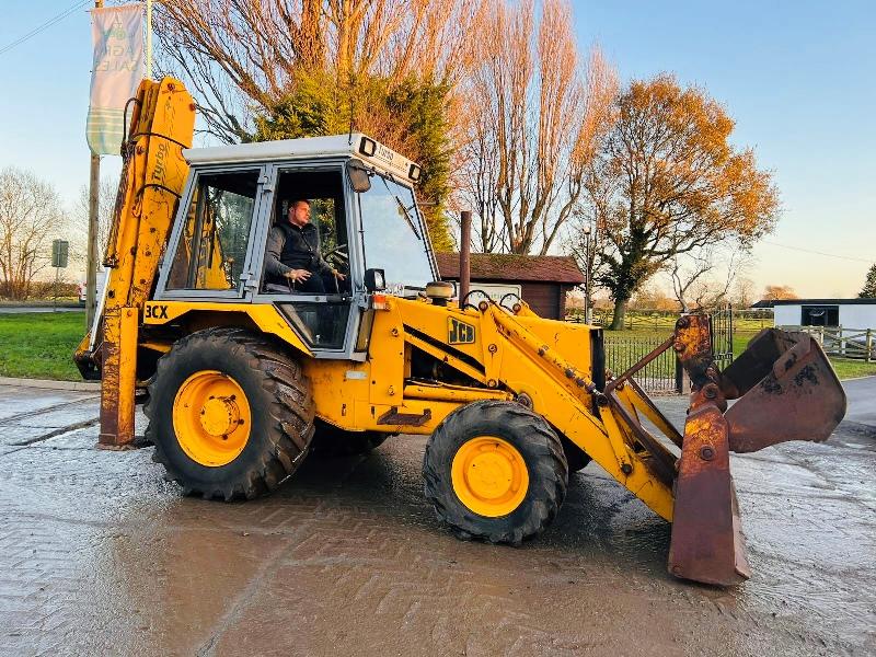 JCB 3CX SITEMASTER TURBO PLUS 4WD BACKHOE DIGGER C/W EXTENDING DIG 