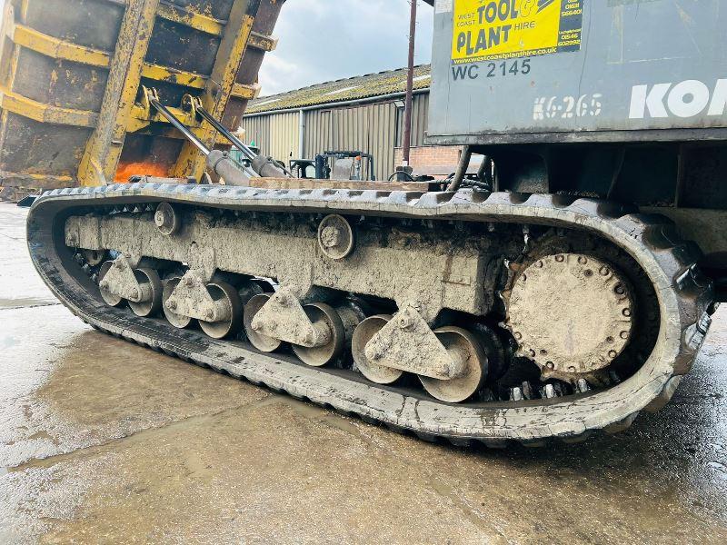 MOROOKA MST2300 TRACKED DUMPER (TRACKS NOT TURNING SPARE AND REPAIRS) *VIDEO*