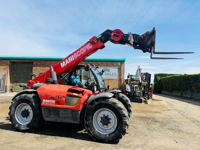 MANITOU MLT 634-120PS ELITE TELEHANDLER*4096 HOURS*YEAR 2014*VIDEO*