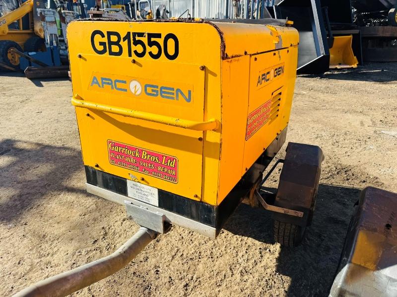 ARC GEN TOWABLE WELDER/GENERATOR*YEAR 2012* CHOICE OF 3*VIDEO*