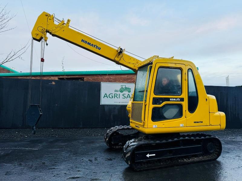 KOMATSU LC605-2 TRACKED CRANE*C/W RUBBER TRACKS*VIDEO*