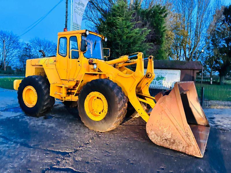 VOLVO LM846 4WD LOADING SHOVEL C/W BUCKET *VIDEO*
