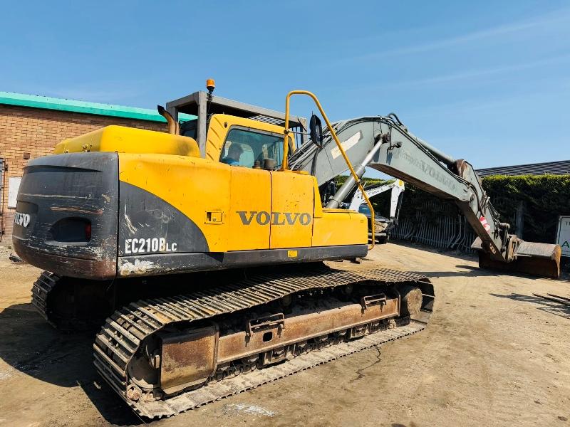 VOLVO EC210BLC EXCAVATOR*C/W DITCHING BUCKET*VIDEO*