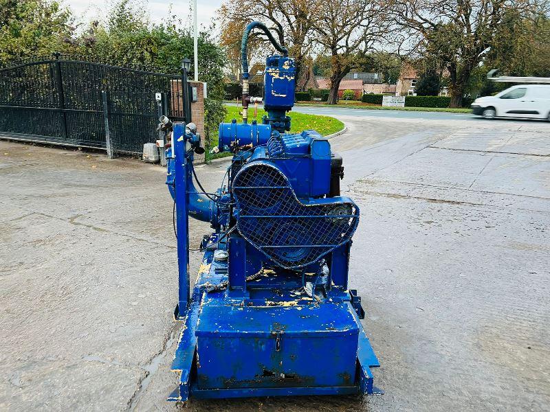 WATER PUMP C/W DEUTZ 4 CYLINDER ENGINE *VIDEO*