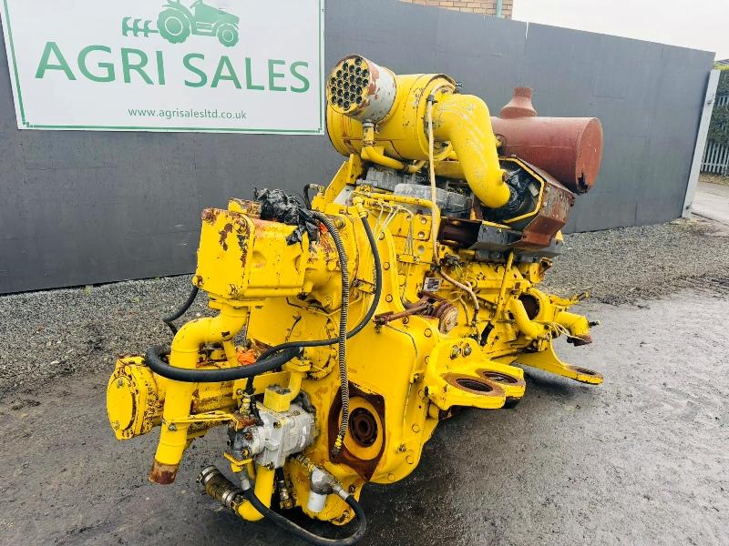 KOMATSU PC650 EXCAVATOR ENGINE*IN WORKING ORDER*VIDEO*