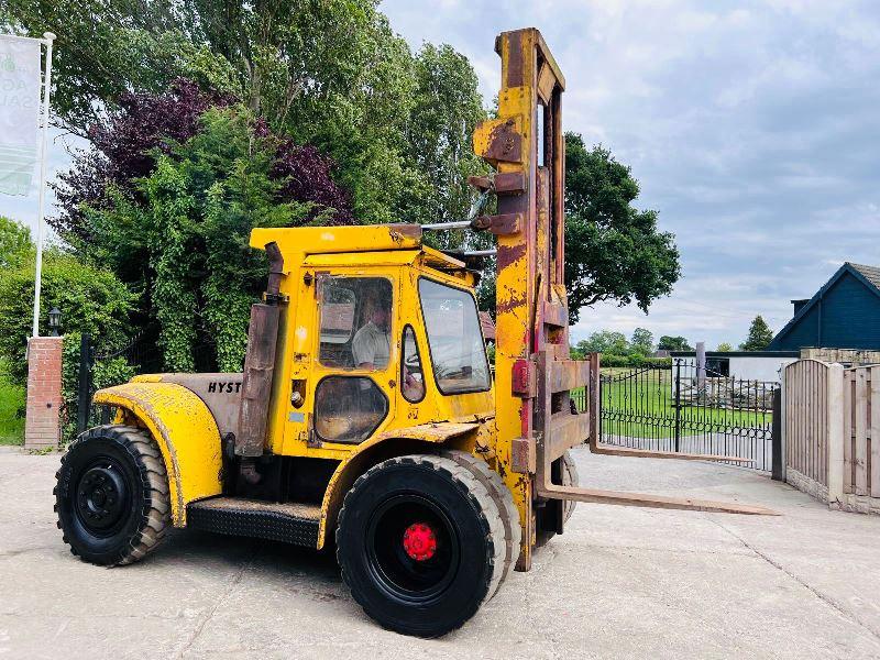 HYSTER H165E DIESEL FORKLIFT C/W 2 STAGE MAST