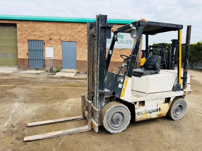 COVENTRY CLIMAX LTD DAQ2.5 1559 FORKLIFT*C/W PALLET TINES*VIDEO*