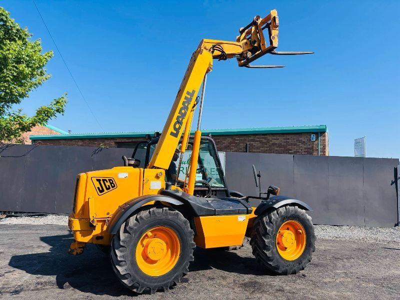 JCB 526-55 TURBO TELEHANDLER *C/W PALLET TINES*VIDEO*