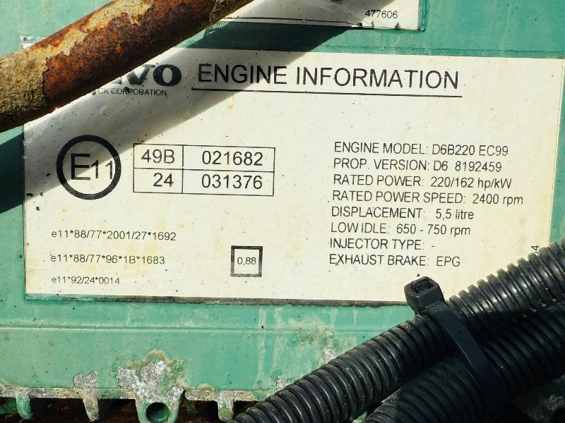 6 CYLINDER VOLVO TRUCK ENGINE*VIDEO*