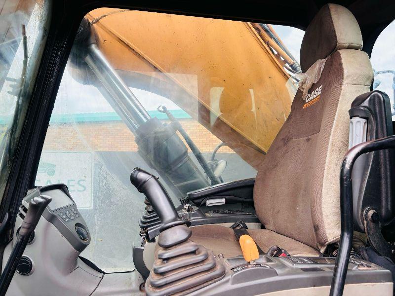 CASE CX290D HIGH RISE CABIN TRACKED EXCAVATOR *YEAR 2017* C/W QUICK HITCH *VIDEO*