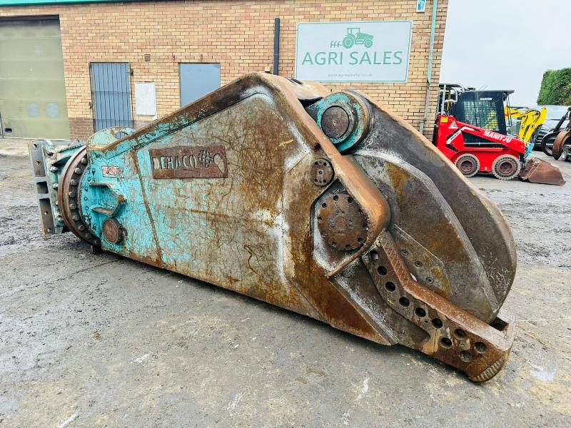 HEAVY DUTY ROTATING HYDRAULIC DEMOLITION SHEAR*VIDEO*