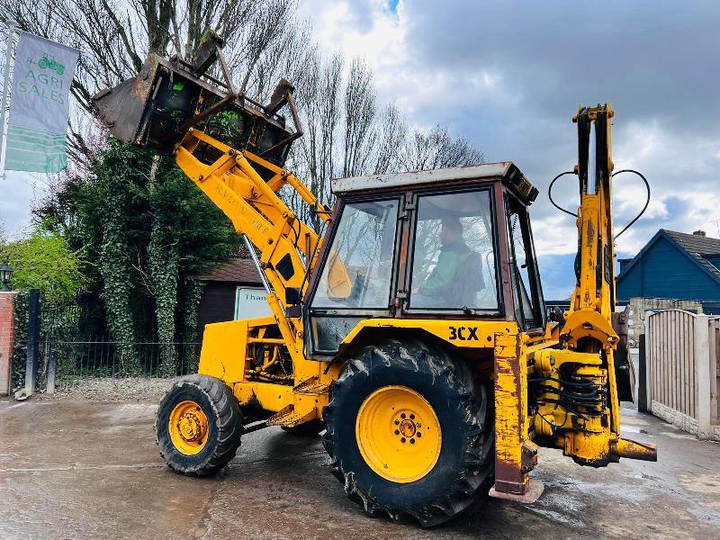 JCB 3CX PROJECT 7 4WD BACKHOE DIGGER C/W EXTENDING DIG *VIDEO*