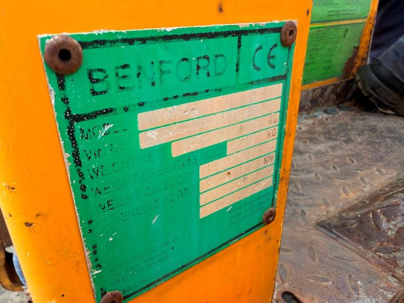 BENFORD TV800-1 VIBRATING ROLLER*C/W ROLL BAR*VIDEO*