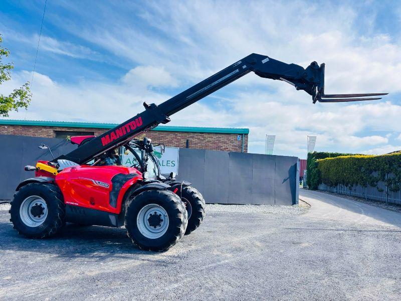 MANITOU MLT 630 105D TELEHANDLER*C/W PALLET TINES*VIDEO*
