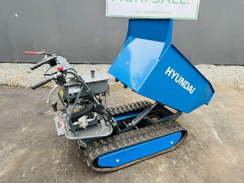 *UNUSED*HYUNDAI WALK BEHIND TRACKED DUMPER*X DEMO*VIDEO*