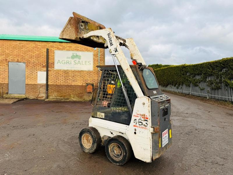 BOBCAT 463 WHEELED SKIDSTEER*C/W BUCKET*VIDEO*