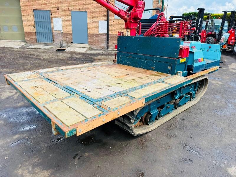 YANMAR C30R TRACKED MOBILE CRANE*C/W RUBBER TRACKS*VIDEO*
