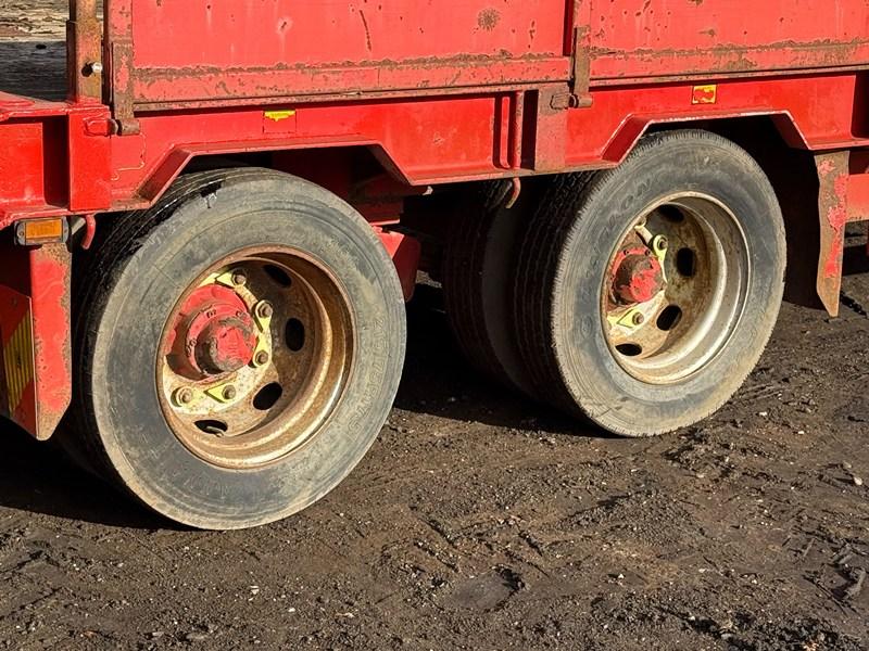 HERBST 19 TONNE LOW LOADER TRAILER*C/W ATLAS AK100.1 CRANE*VIDEO*