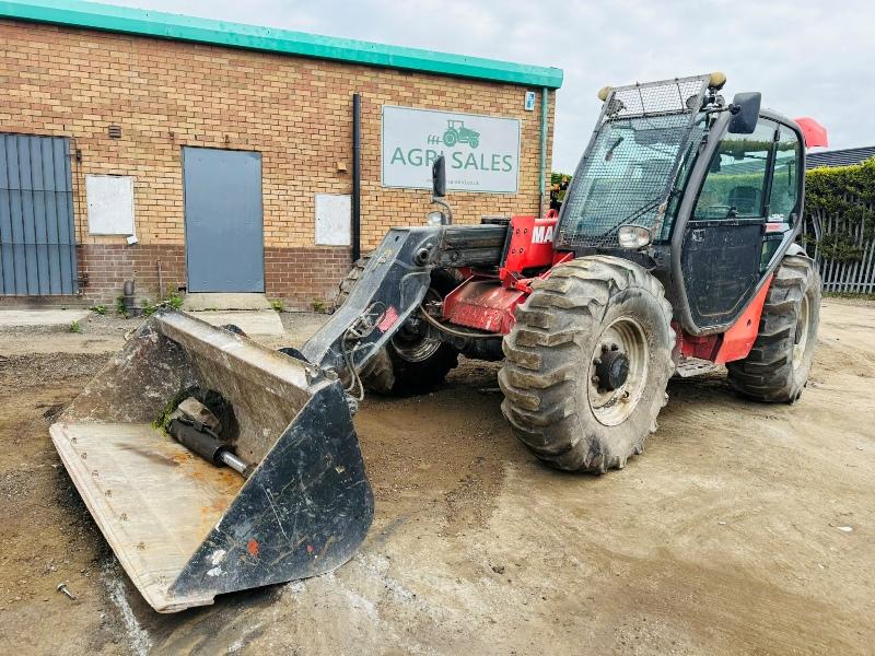 MANITOU MLT 634-120 LSU PS *C/W BUCKET*YEAR 2012*SPARES AND REPAIRS*VIDEO*