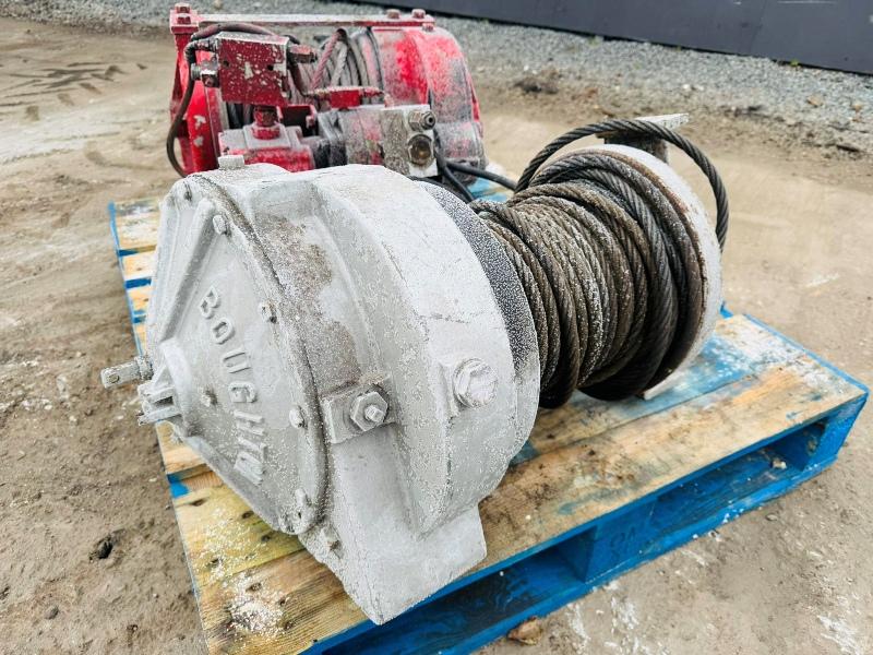 BOUGHTON HYDRAULIC WINCH X2*VIDEO*