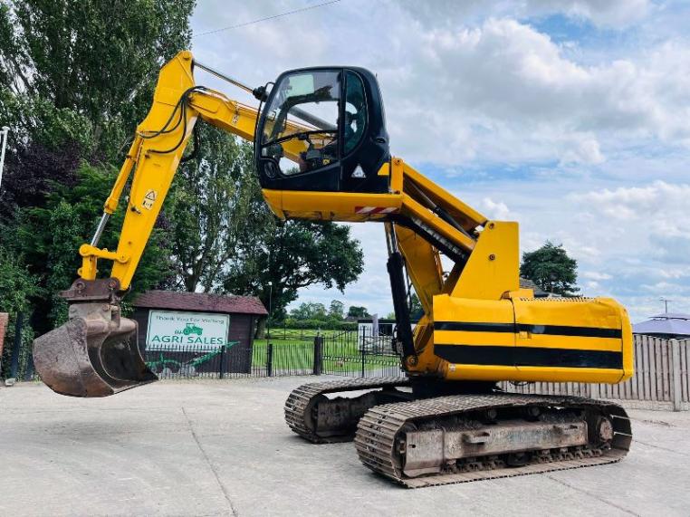 JCB JS160 HIGH RISE CABIN TRACKED EXCAVATOR *YEAR 2010* C/W QUICK HITCH *VIDEO*