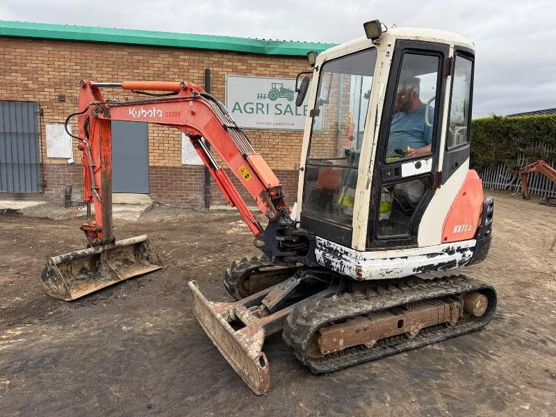 KUBOTA KX71-3 MINI DIGGER*C/W BUCKET*VIDEO*