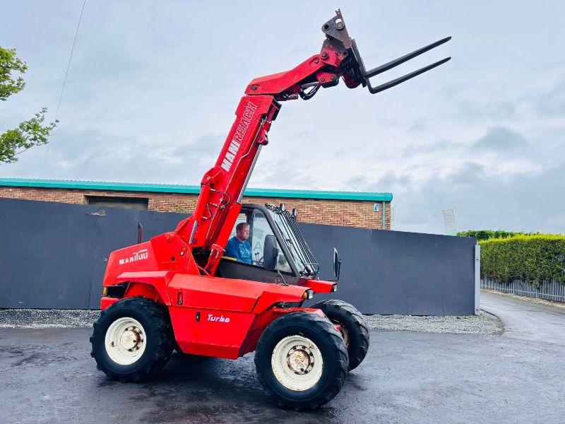 MANITOU MLT 523 TURBO TELEHANDLER*C/W PALLET TINES*VIDEO*