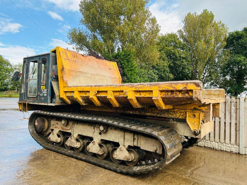 MOROOKA MST2300 TRACKED DUMPER (TRACKS NOT TURNING SPARE AND REPAIRS) *VIDEO*
