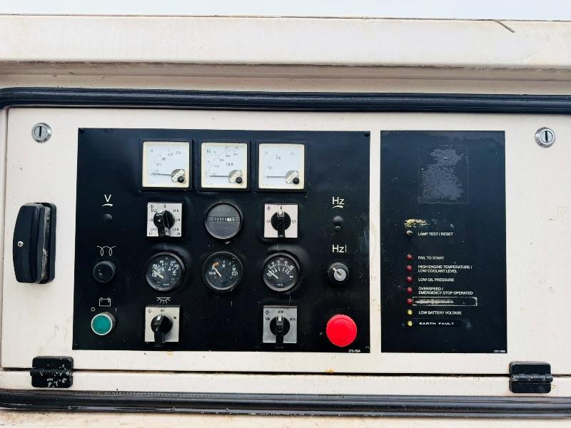 F G WILSON XD80P1 80KVA DIESEL GENERATOR*YEAR 2017*VIDEO*