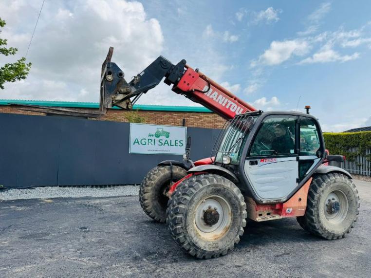 MANITOU MT932 4WD TELEHANDLER *C/W PALLET TINES*VIDEO*