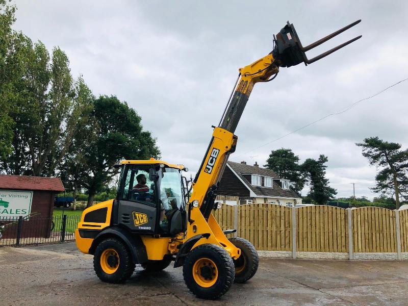 JCB TM220 TURBO TELEHANDLER * ONLY 2278 HOURS * C/W JOYSTICK CONTROL
